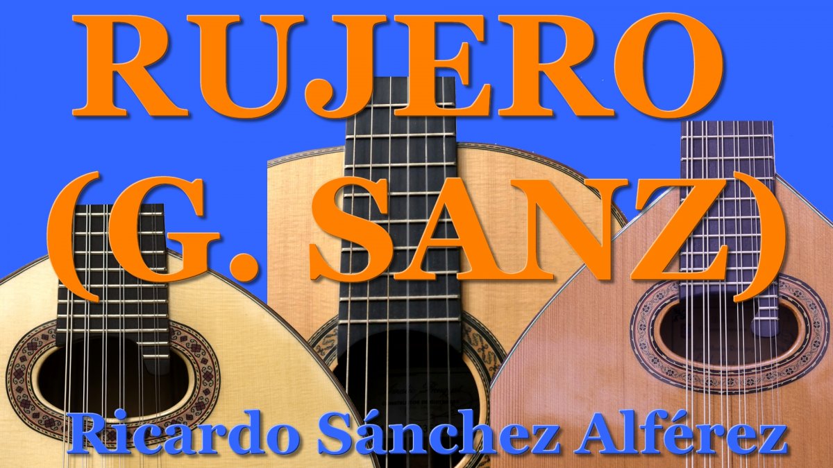 rujero gaspar sanz bandurria laúd guitarra