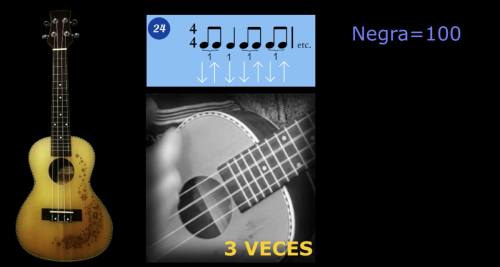 105 acordes y 102 ritmos para ukelele