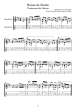 LIBRO+AUDIO - 10 melodías de GALICIA adaptadas para mandolina. PARTITURA + TABLATURA